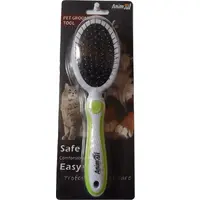 AnimAll Groom гребінець-щітка для собак 2в1 - зелена (2000981168339) 