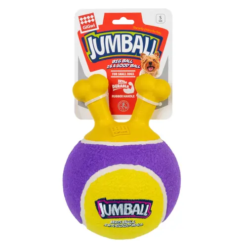 GiGwi Jumball Великий тенісний м'яч іграшка для собак 18 см - латексна (4823089352206)