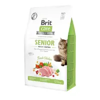 Brit Care GF Senior Weight Control СУХИЙ КОРМ Супер-преміум коти (з надмірною вагою) 400 г 