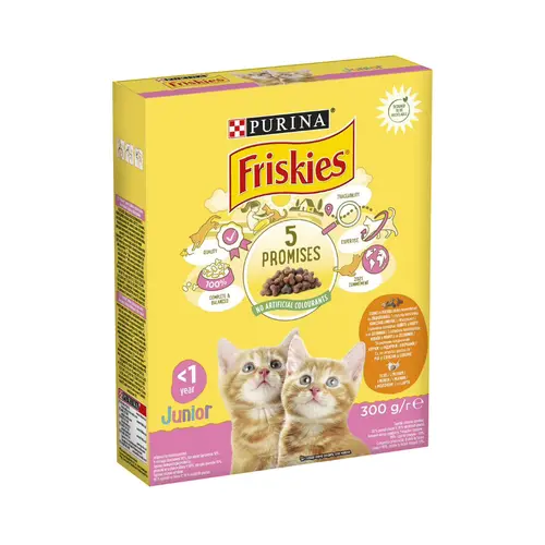 Friskies Junior СУХИЙ КОРМ Економ кошенята (з куркою) 300 г