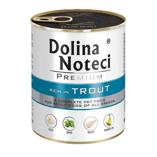 Dolina Noteci Premium влажный корм для собак 800 г - с форелью (5902921300083)
