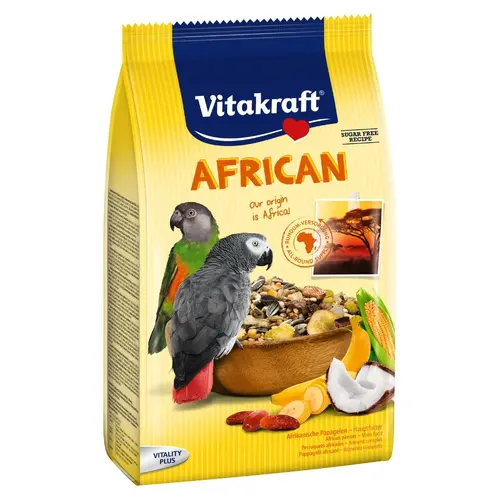 Vitakraft African корм для великих африканських птахів 750 г (4008239216403)