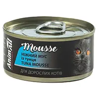AnimAll ВОЛОГИЙ КОРМ Холістік коти (ніжний мус з кролика) 80 г 