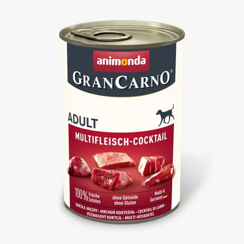 Animonda GranCarno MULTI MEAT COCKTAIL ADULT ВОЛОГИЙ КОРМ Premium собаки (мультим'ясний коктейль) 400 г