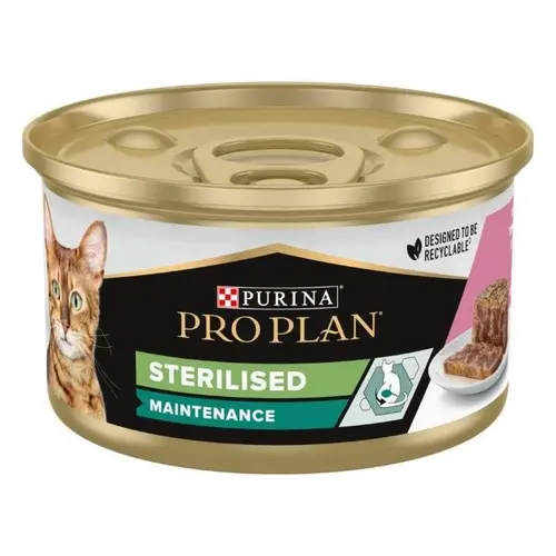 Purina Pro Plan Sterilised ВОЛОГИЙ КОРМ Холістік коти (стерилізовані) 85 г