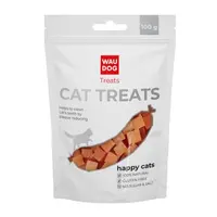 WAUDOG Treats лакомство для кошек 100 г - кубики с курицей (4823089357140) 