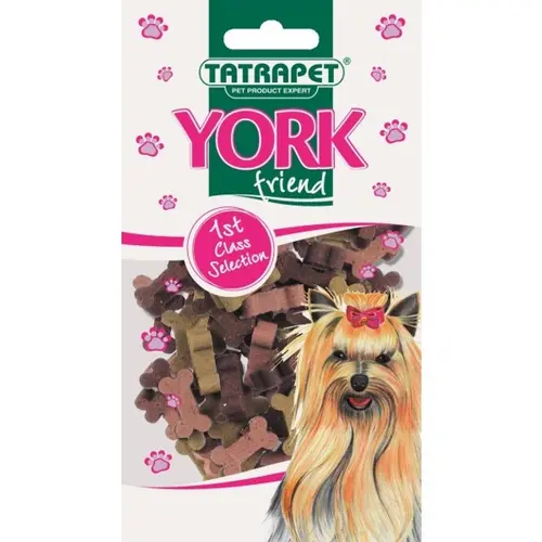 York ЛАСОЩІ Економ собаки (снеки-кістковий мікс) 90 г