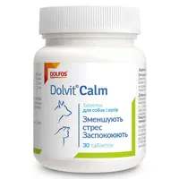 Dolvit Calm таблетки для котів та собак 1 таблетка (5903772193749) 