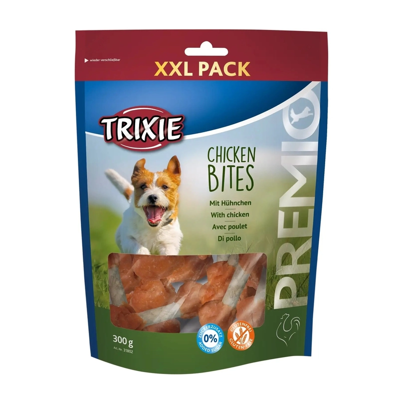 Trixie PREMIO CHICKEN BITES ЛАСОЩІ Premium собаки (курячі гантельки XXL) 300 г 
