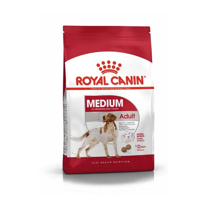 Royal Canin Medium ADULT сухий корм для собак середніх порід 15 кг (3182550402217) 
