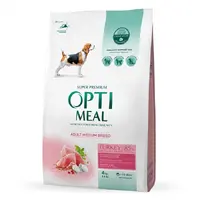 Optimeal сухий корм для собак середніх порід 1 кг - з індичкою (4820083905506) 