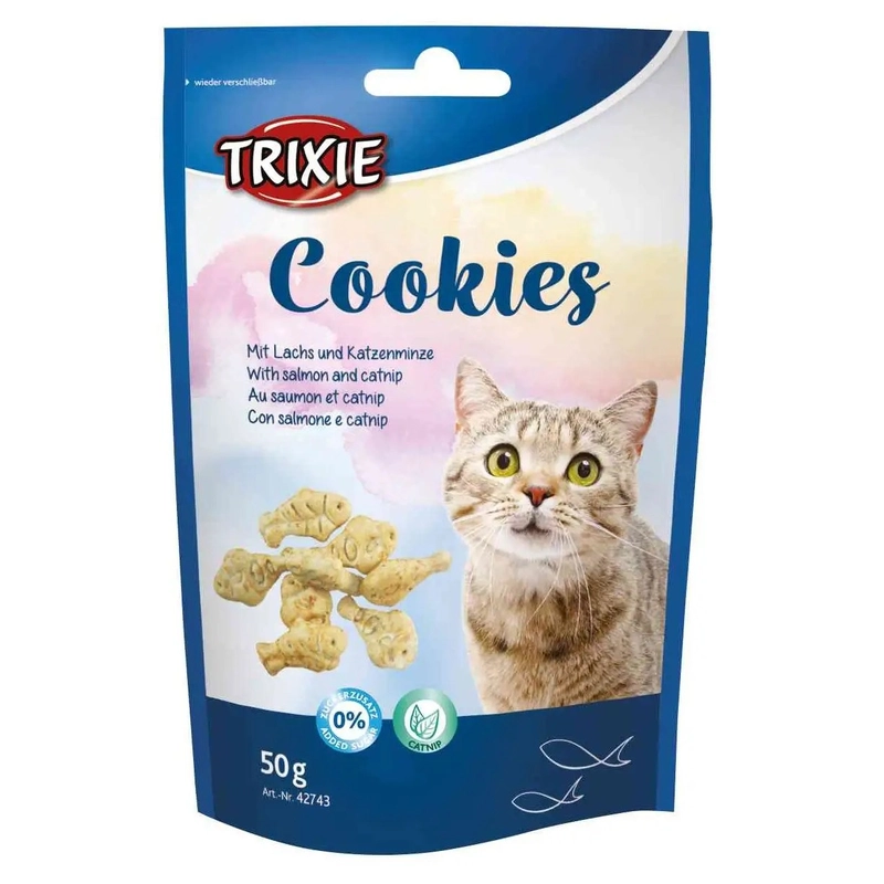 Trixie Premio Cookies ЛАСОЩІ Premium коти (з лососем та м'ятою) 50 г 