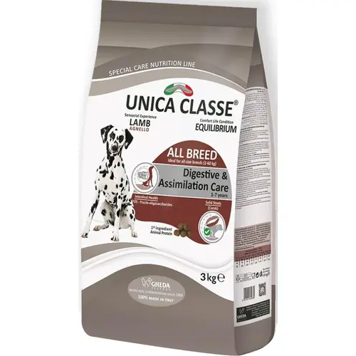 Unica Classe SPECIAL CARE ALL BREED Digestive & Assimilation сухий корм для собак усіх порід для догляду за ШКТ 3 кг(8001541609600)