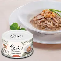 Cherie Hairball Control ВОЛОГИЙ КОРМ Супер-преміум коти (для контролю утворення грудочок шерсті) 80 г  - фото 3