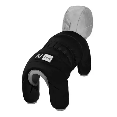 AiryVest One комбінезон для собак M 35 - чорний (4823089309378)