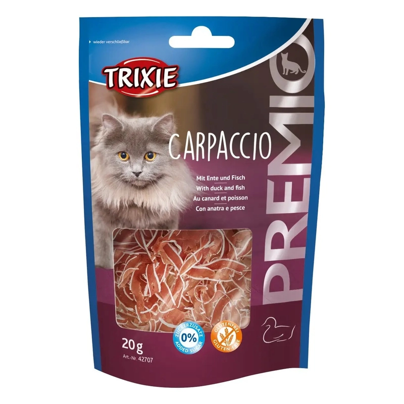 Trixie Premio Carpaccio ЛАСОЩІ Premium коти (з качкою та рибою) 20 г 
