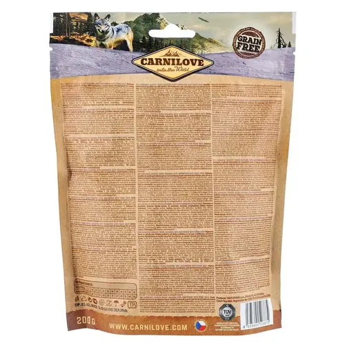Carnilove Dog Crunchy Snack ЛАСОЩІ Холістік собаки (зі скумбрією та малиною) 200 г