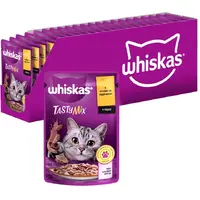 Whiskas TastyMix ВОЛОГИЙ КОРМ Преміум коти (з ягням та індичкою) 85 г  - фото 1