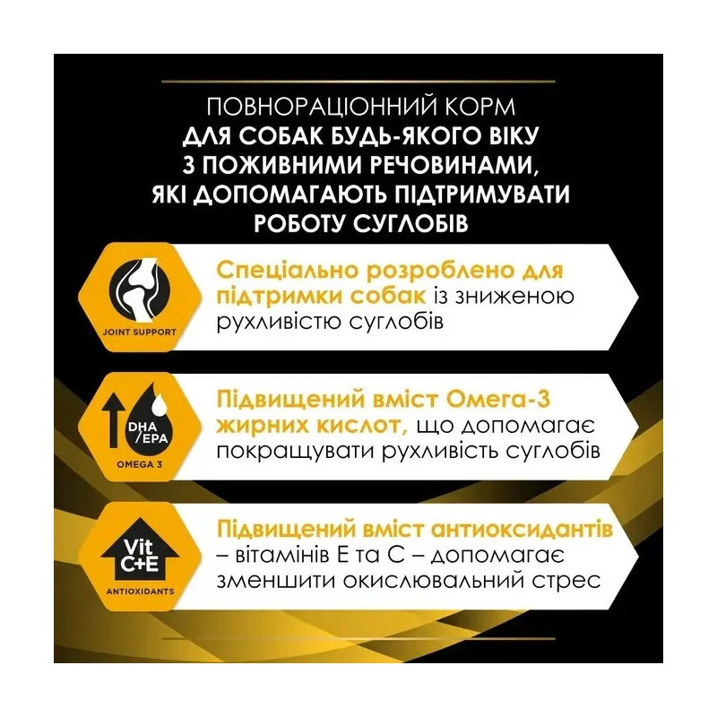 Purina Pro Plan JM Joint Mobility СУХИЙ КОРМ Холістік собаки (для підтримки роботи суглобів) 12 кг  - фото 4