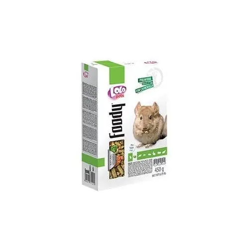 Lolopets корм для шиншил 450 г (5904479716002)