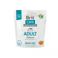 Brit Care Grain-Free Skin & Coat ADULT Small & Medium Breed Salmon сухий корм для собак беззерновий 1 кг - лосось (8595602558858) 