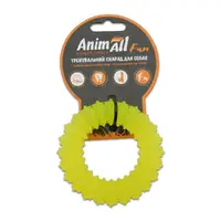 AnimAll Fun Кільце з шипами іграшка для собак 9 см - жовта (2000981169718) 