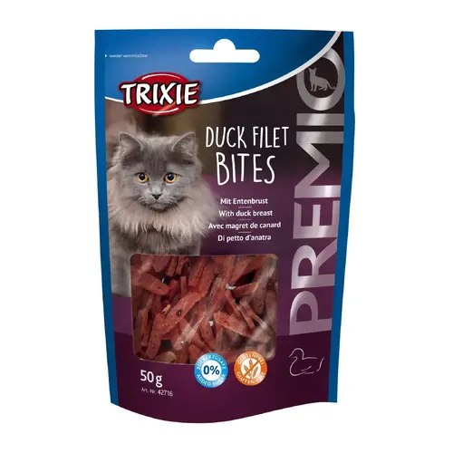 Trixie Premio Duck Filet Bites ЛАСОЩІ Premium коти (сушене філе качки) 50 г