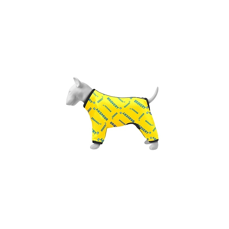 WAUDOG Clothes вітрівка для собак XS 22 - з малюнком Сміливість (4823089355214) 