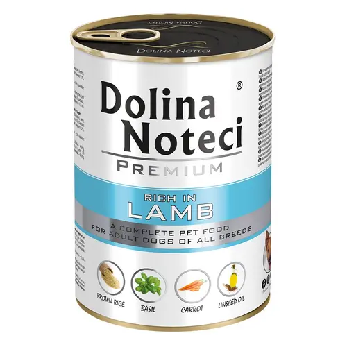 Dolina Noteci Premium ADULT All Breeds rich in Lamb влажный корм для собак 400 г - с ягненком (5902921301301)