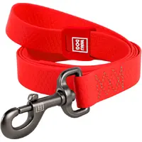 WAUDOG Waterproof повідець для собак S - водостійкий, червоний (4823089314006) 