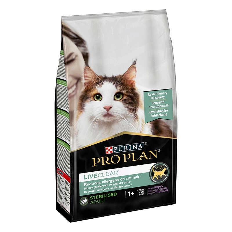 Purina Pro Plan LiveClear Sterilised СУХИЙ КОРМ Холістік коти (стерилізовані) 1.4 кг 