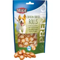 Trixie Premio Chicken Cheese Rolls лакомство для собак 100 г - с курицей и сыром (4011905315898) 