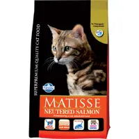 Farmina MATISSE Neutered Salmon Sterilised СУХИЙ КОРМ Преміум коти (з лососем) 400 г 