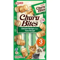INABA Churu Bites лакомство для кошек 10 г - с курицей и тунцом (8859387700797) 