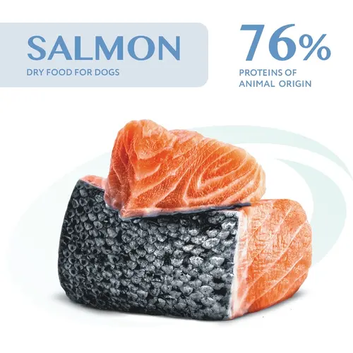 Optimeal HIPOALLERGENIC Medium & Large Breed Salmon СУХИЙ КОРМ Супер-преміум собаки середніх та великих порід (з лососем) 4 кг