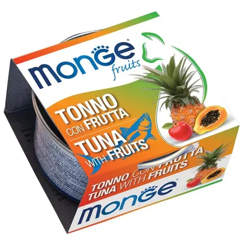 Monge Fruit ВОЛОГИЙ КОРМ Premium коти (з тунцем та фруктами) 80 г