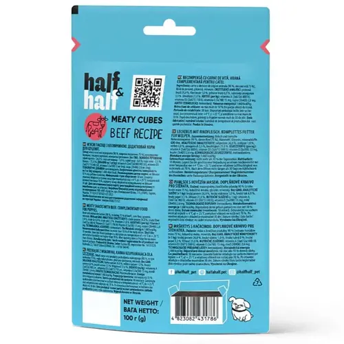Half&Half Tender Sticks Puppy ЛАСОЩІ Premium цуценята (з яловичиною) 100 г
