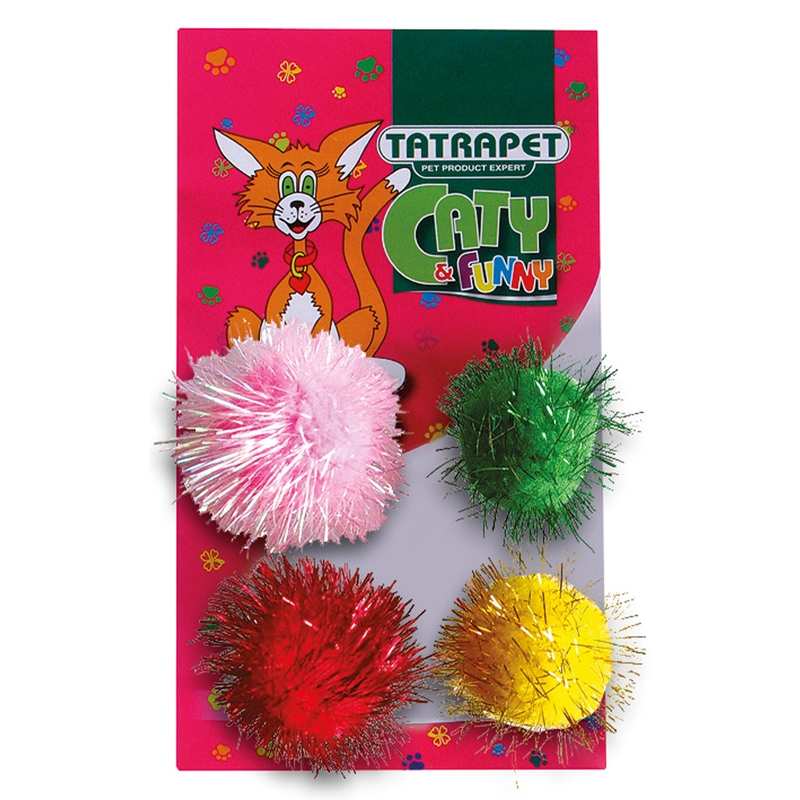 TATRAPET Caty Funny М'ячик іграшка для котів 4 см (8585027971844) 