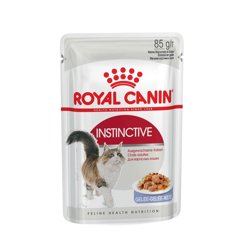 Royal Canin Instinctive in Jelly ВОЛОГИЙ КОРМ Супер-преміум коти (з м'ясом) 85 г 