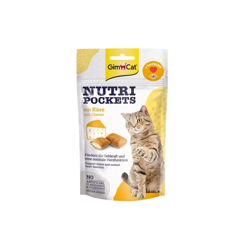 GimCat Nutri Pockets Country Mix ЛАСОЩІ Супер-преміум коти (мікс з м'ясом) 150 г 