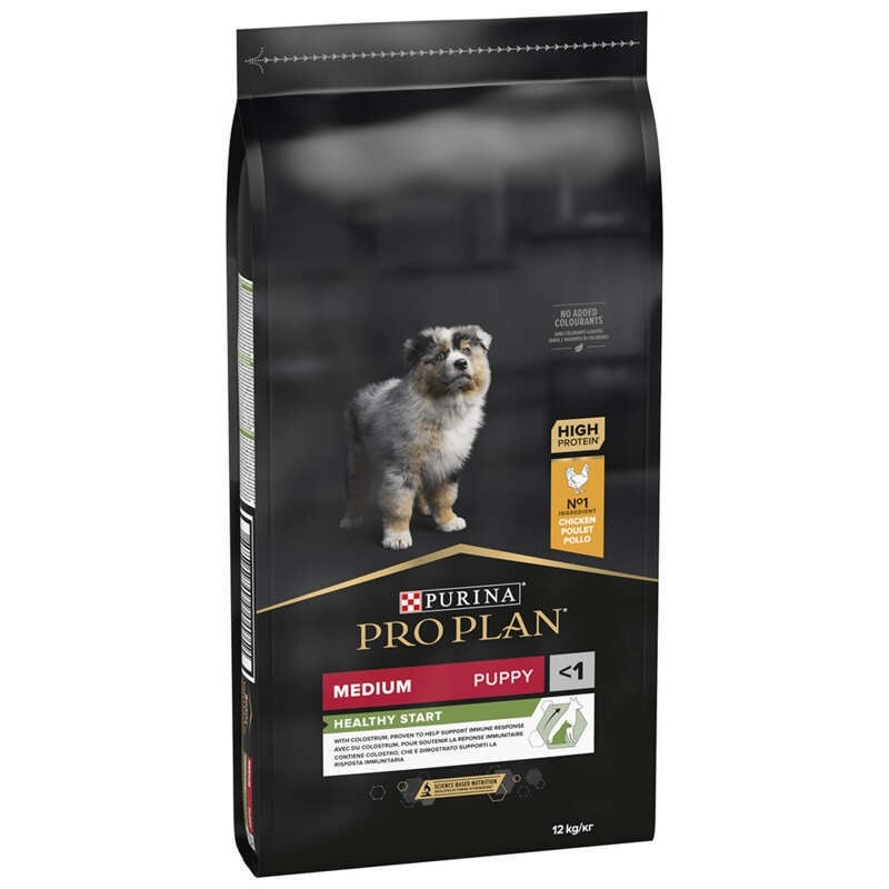 Purina Pro Plan Puppy < 1 Medium Healthy Start Chiken СУХИЙ КОРМ Супер-преміум цуценята середніх порід (з куркою) 12 кг 