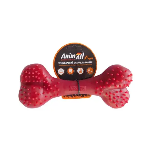 AnimAll Fun Кістка іграшка для собак 25 см - фіолетова (2000981177935)