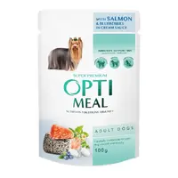 Optimeal Super Premium ADULT Salmon & Blueberries ВОЛОГИЙ КОРМ Супер-преміум собаки (з лососем та лохиною) 100 г 