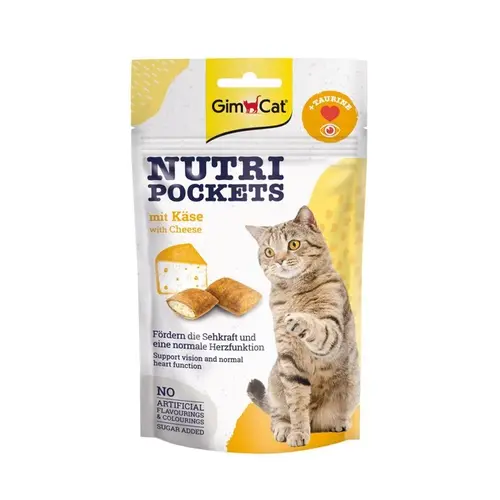 GimCat Nutri Pockets Country Mix ЛАСОЩІ Супер-преміум коти (мікс з м'ясом) 150 г