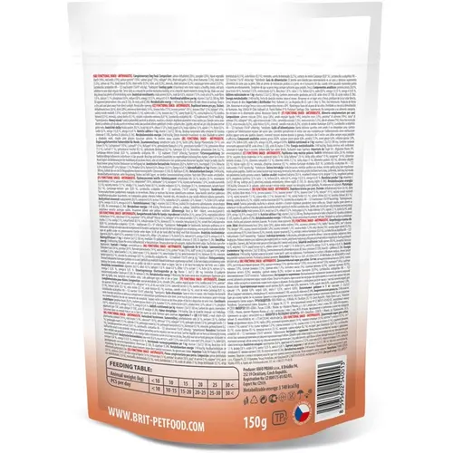 Brit Care Functional Snack Antiparasitic Salmon ЛАСОЩІ Супер-преміум собаки (з лососем) 150 г