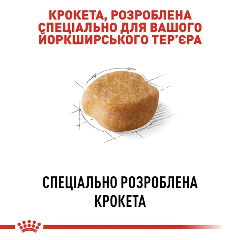 Royal Canin Yorkshire ADULT сухий корм для собак породи йоркширський тер'єр 7.5 кг (3182550716925)  - фото 2