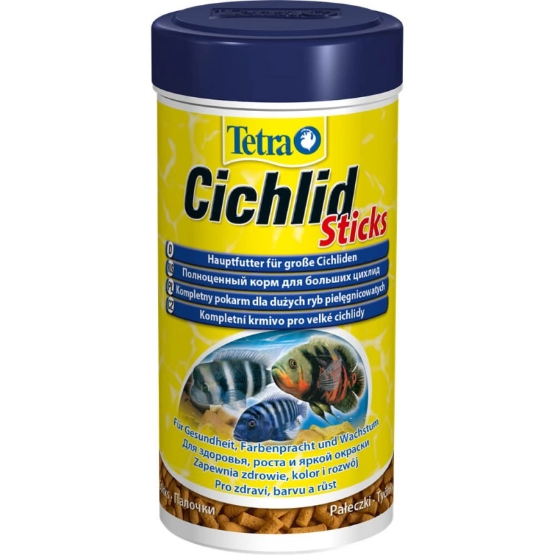 Корм для рибок цихлід Tetra Cichlid Sticks в паличках 160 г (4004218767409) 