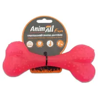 AnimAll Fun Кістка іграшка для собак 15 см - коралова (2000981167219) 
