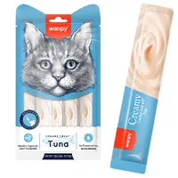 Wanpy Creamy Treat Tuna лакомство для кошек 14 г - с тунцом (6927749871194) 