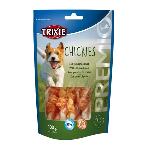 Trixie PREMIO Chickies Calcium ЛАСОЩІ Premium собаки (з кальцієм) 100 г